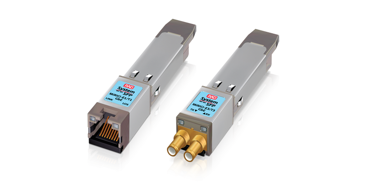 MiRICi-E1/T1, MiRICi-E3/T3, MiRIC-ML/E1/T1 - Smart SFP Ethernet to E1/T1 or E3/T3 Remote Bridges