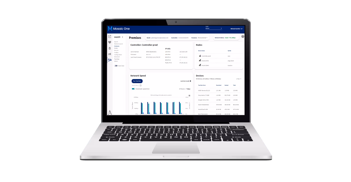 intellify laptop view