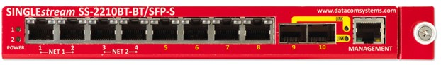 SS-2210BT-BTSFP-S Link Aggregation Tap - Datacom Systems