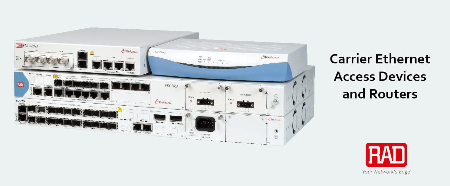 RAD ETX Ethernet Access Series