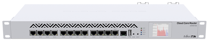 MikroTik - CCR1016-12G - High-Performance Gigabit Router w/12 Ports