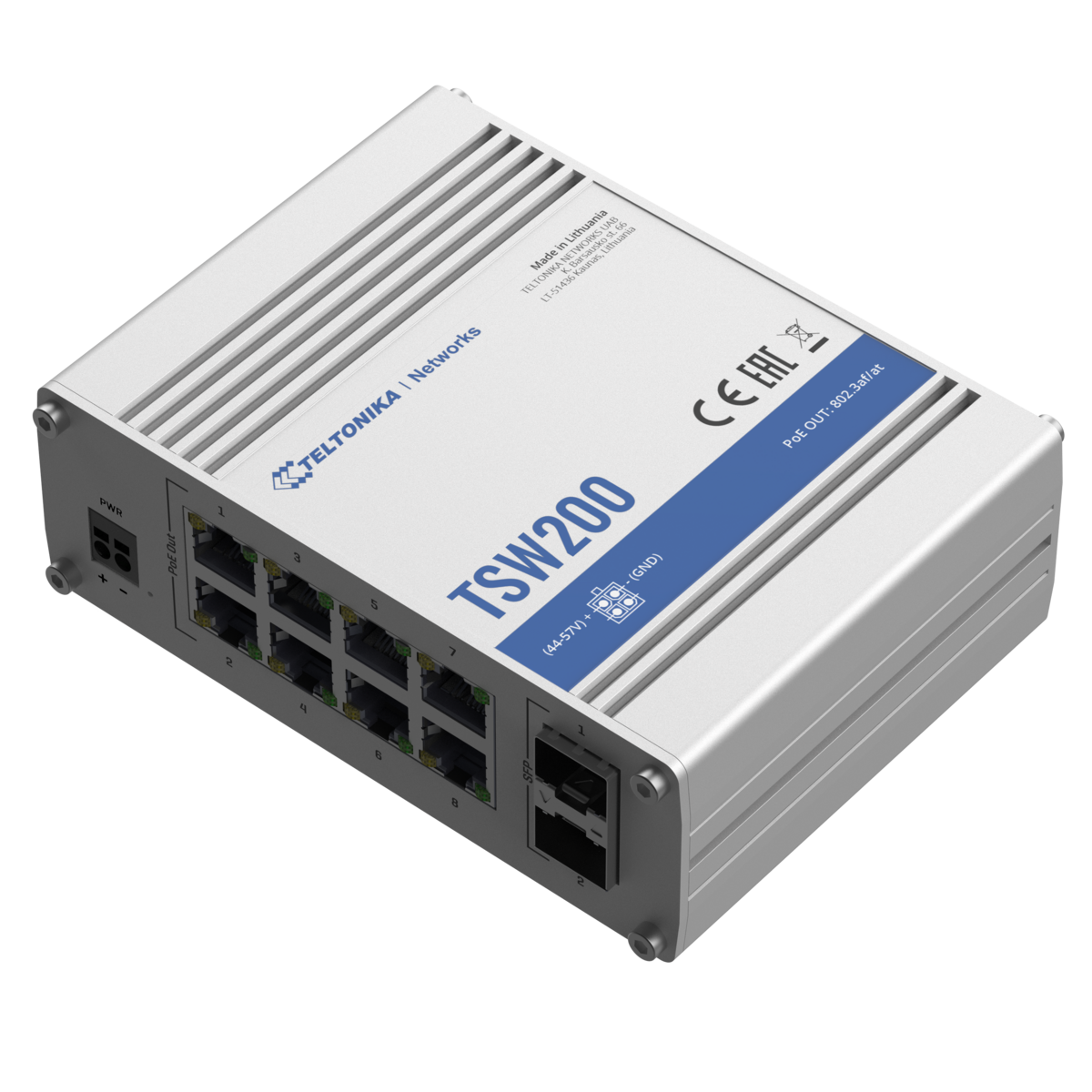 Teltonika TSW 200 - Industrial Ethernet Switch