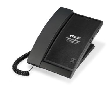 Vtech - A2100 - 80-H021-14-000 - 1-Line Contemporary Analog Lobby Phone - Black