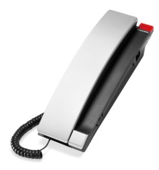 Vtech - A2310 - 80-H024-06-000 - 1-Line Contemporary Analog TrimStyle Phone - Silver & Black