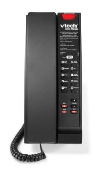 Vtech - CTM-A241P - 80-H0AW-15-000 - 1-Line Contemporary Analog Accessory Petite Phone - Black