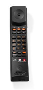 Vtech - CTM-A242SDU - 80-H0CC-06-000 - 2-Line Contemporary Analog Cordless Accessory Handset with Speed Dials - Silver & Black