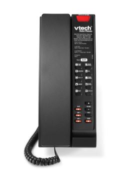Vtech - CTM-S242P - 80-H0B2-15-000 - 2-Line Contemporary SIP Accessory Petite Phone - Black