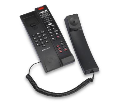 Vtech - CTM-S242P - 80-H0B2-15-000 - 2-Line Contemporary SIP Accessory Petite Phone - Black