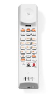 Vtech - CTM-S242SDU - 80-H0CG-11-000 - 2-Line Contemporary SIP Cordless Accessory Handset with Speed Dials - Silver & Pearl
